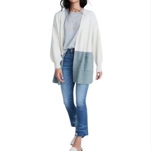 Madewell Edgewater Bubble-Sleeve Cardigan Sweater casual neutral scandi girl